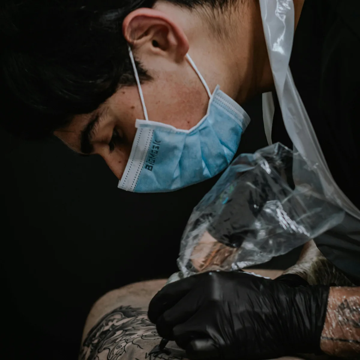 Geometric mandala piece